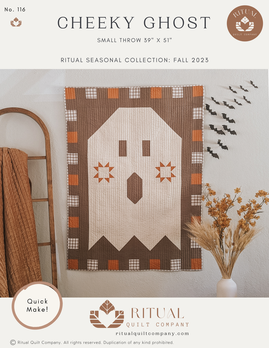 Halloween Ghost Quilt Book
